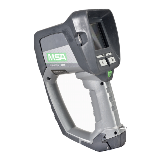 MSA EVOLUTION 6000 Gebrauchsanleitung