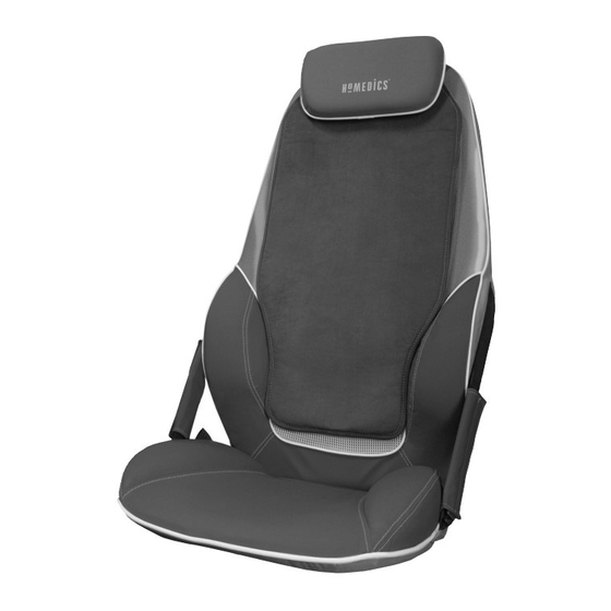 HoMedics ShiatsuMAX Bedienungsanleitung