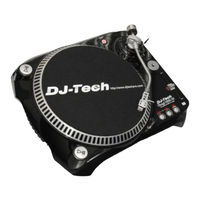 DJ-Tech Vinyl USB 10 Belt Drive Bedienungsanleitung