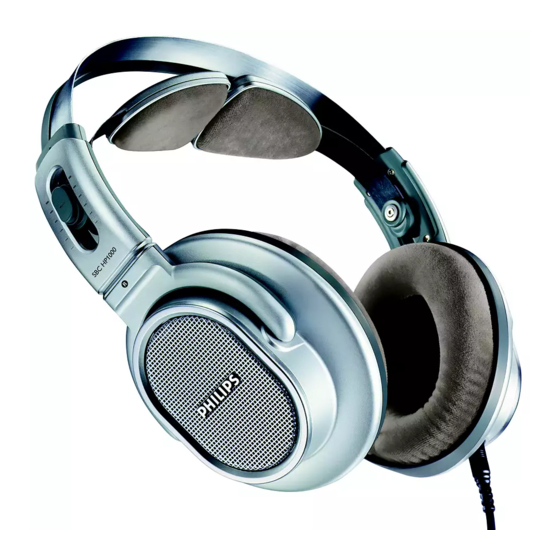Philips SBCHP1000 Kurzanleitung