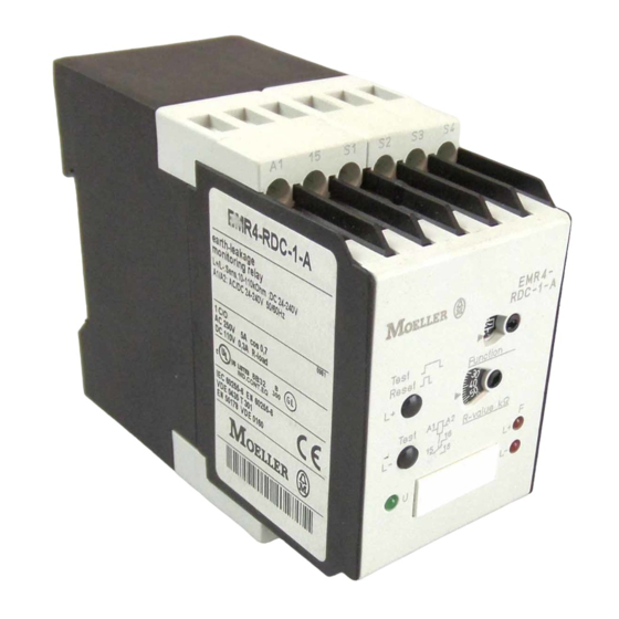 Moeller EMR4-RDC-1-A Montageanweisung