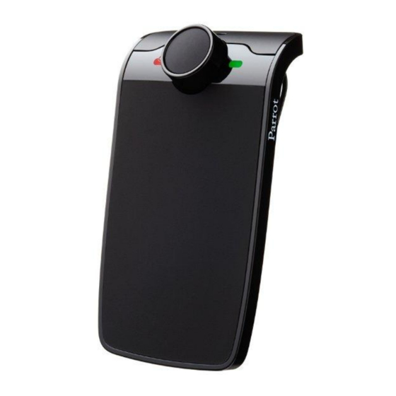 Parrot MINIKIT+ Faq