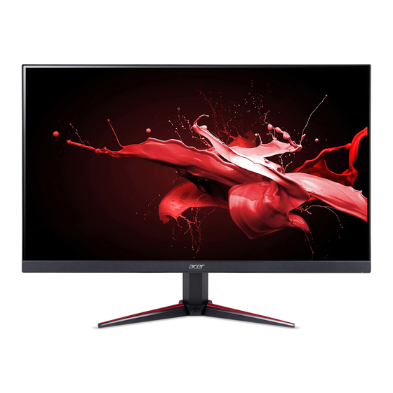 Acer VG270U Bedienungsanleitung