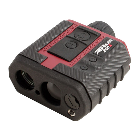 Laser Technology TruPulse 200X Gebrauchsanleitung