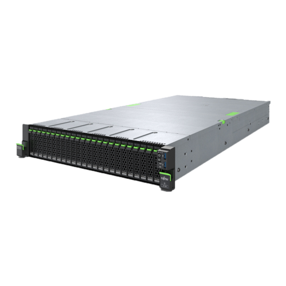 Fujitsu PRIMERGY RX2540 M7 Wartungshandbuch