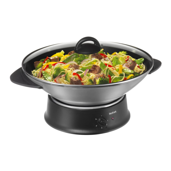 TEFAL WOK Bedienungsanleitung
