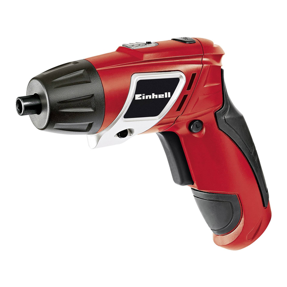 EINHELL TC-SD 3,6 Li Originalbetriebsanleitung