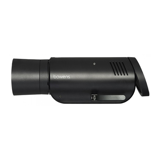 Bowens XMS Benutzerhandbuch
