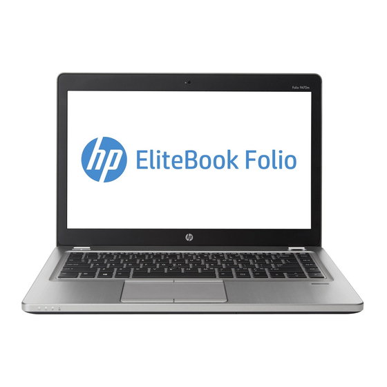 HP EliteBook Folio 9470m Benutzerhandbuch