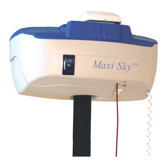Arjo MaxiSky 600 Bedienungsanleitung
