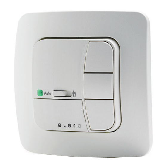 elero VarioTec-868 Bedienungsanleitung