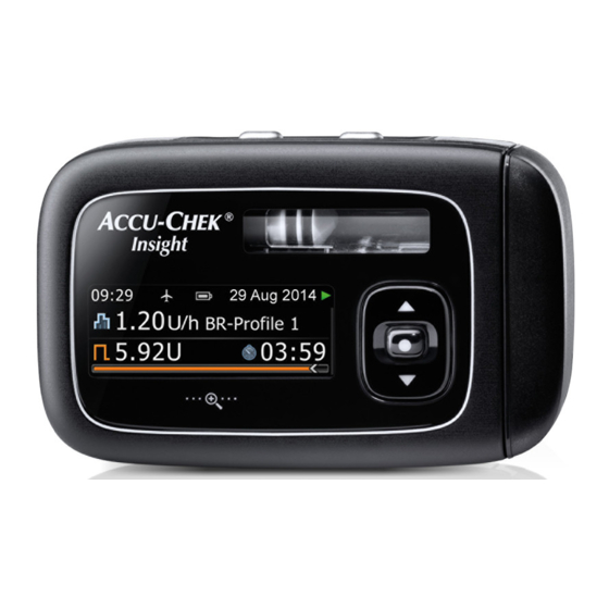 Roche Accu-Chek Insight Gebrauchsanweisung