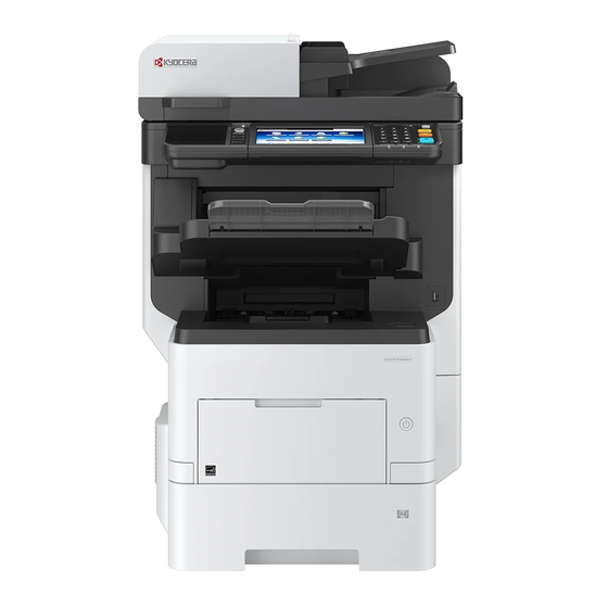 Kyocera ECOSYS M3860idnf Bedienungsanleitung