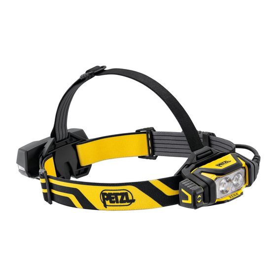 PETZL XENA Gebrauchsanleitung