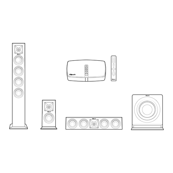 Klipsch REFERENCE PREMIERE HD WIRELESS Bedienungsanleitung