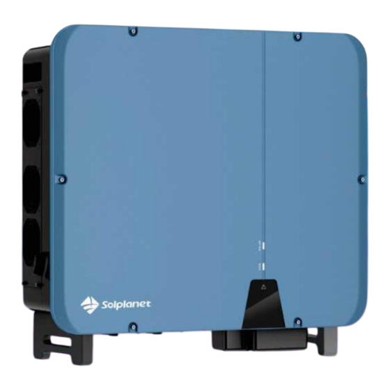 Solplanet ASW45K-LT-G3 Benutzerhandbuch