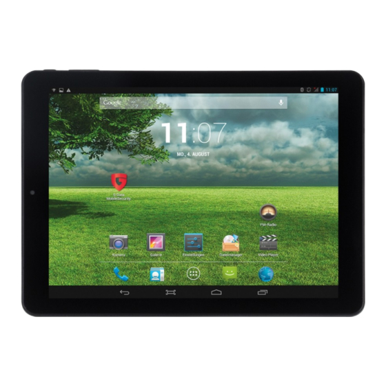 Touchlet X10.quad+ Bedienungsanleitung