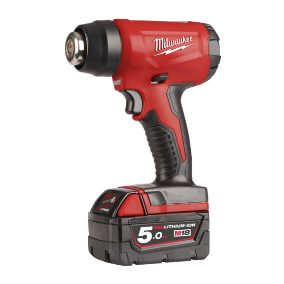 Milwaukee M18 BHG Originalbetriebsanleitung