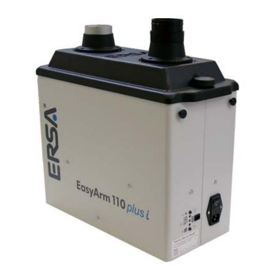 ersa EA 110 plus i Betriebsanleitung