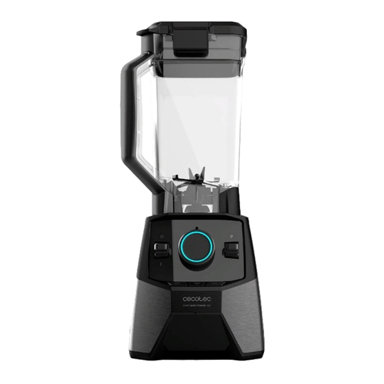 cecotec POWER BLACK TITANIUM 2000 PRO Bedienungsanleitung