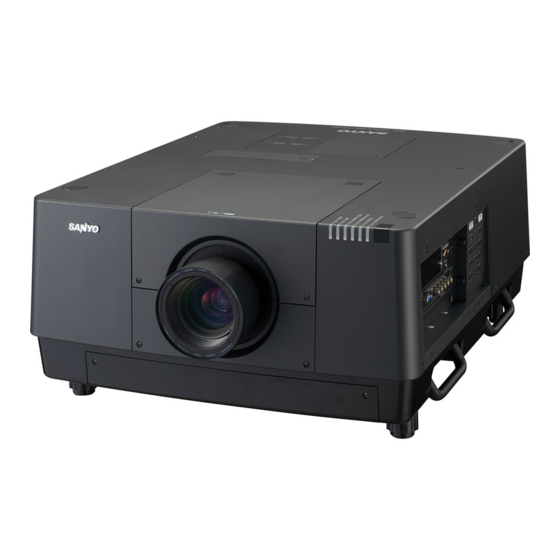 Sanyo PLC-HF15000L Bedienungsanleitung