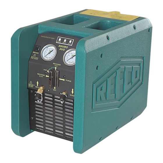 Refco ENVIRO-DUO Original Bedienungsanleitung