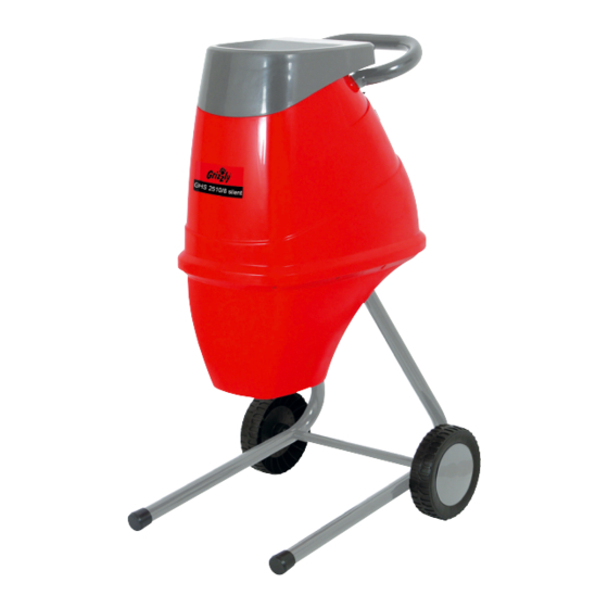 Grizzly GHS 2510/8 silent Bedienungsanleitung