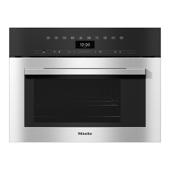 Miele DGM 7340 Gebrauchs- Und Montageanweisung