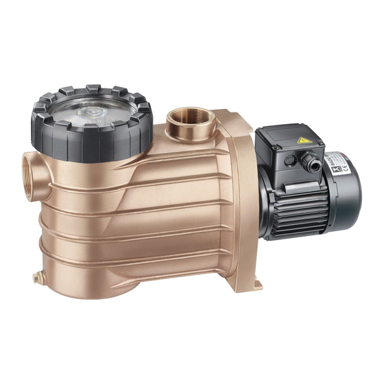 Speck-Pumpen BADU Bronze series Bedienungsanleitung