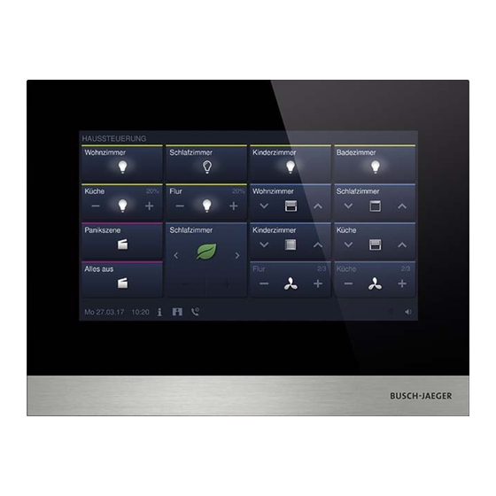 Busch-Jaeger H8236-Serie Produkthandbuch