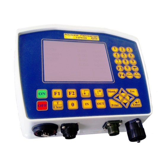 PTM FERTIMETER NPK3 Bedienungsanleitung
