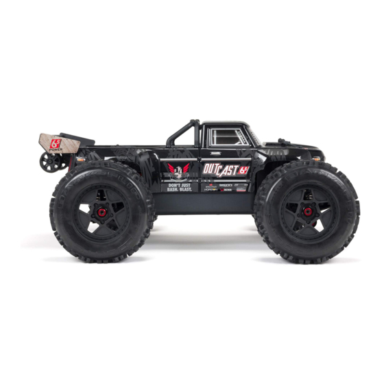 Horizon Hobby Arrma TALION EXB 1/8 6S BLX Handbücher