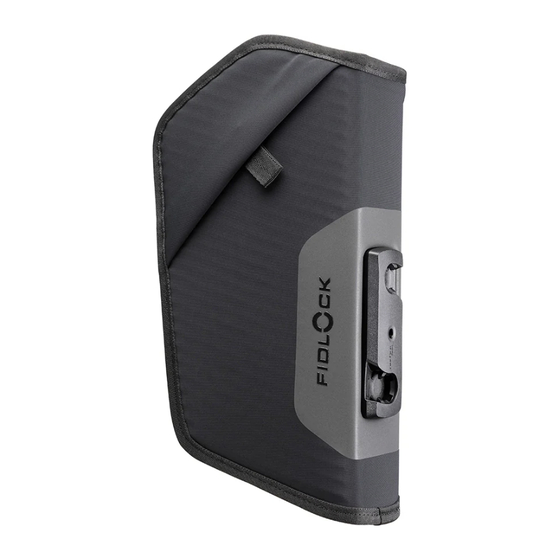 Fidlock TWIST essential bag Gebrauchsanweisung
