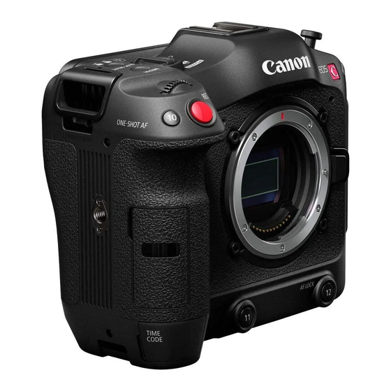 Canon EOS C70 Handbücher