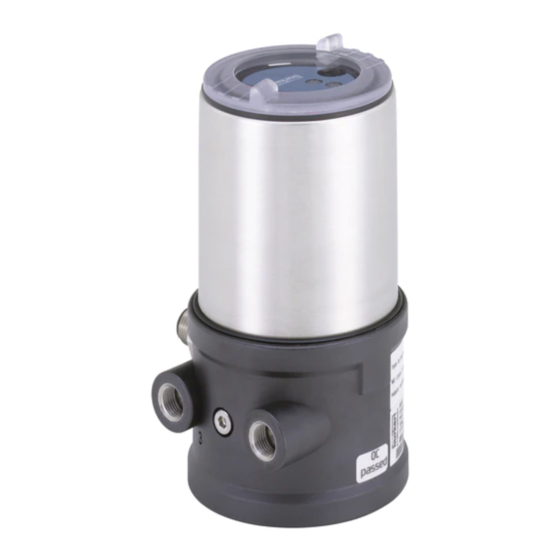 bürkert TopControl Basic 8696 Schnellstartanleitung
