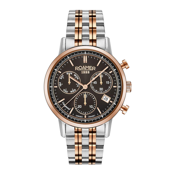 Roamer RONDA Z60 Bedienungsanleitung