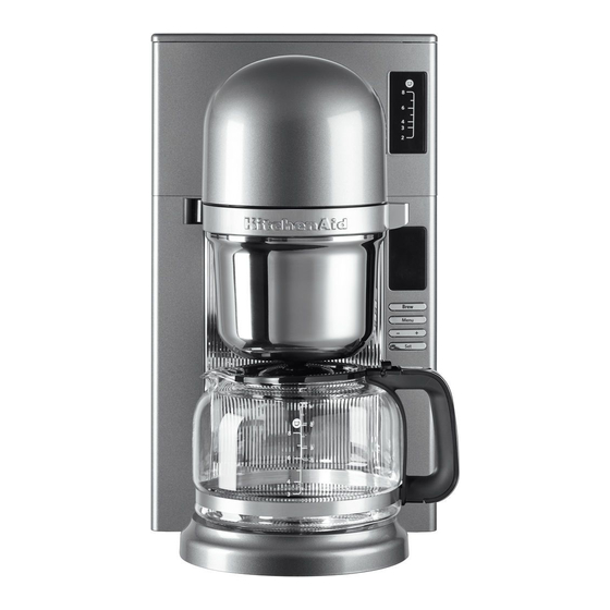 KitchenAid 5KCM0802 Bedienungsanleitung