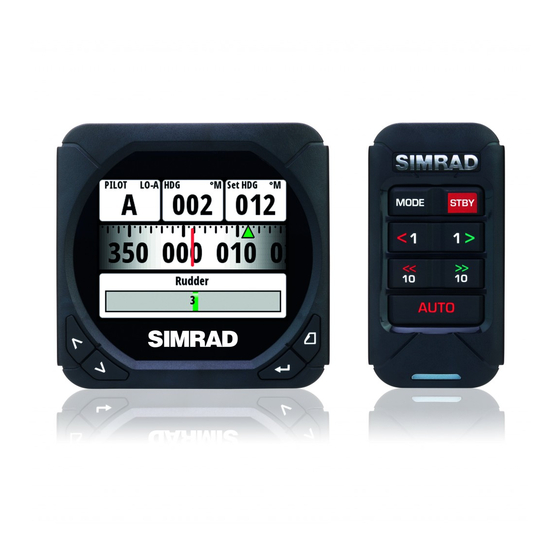 Simrad IS40 Kurzbedienungsanleitung