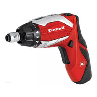 Einhell RT-SD 3,6/1 Li Originalbetriebsanleitung