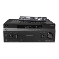 Sony STR-DA5200ES Kurzinstallationsanleitung