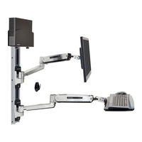 Ergotron LX Sit-Stand Wall Mount System Benutzerhandbuch