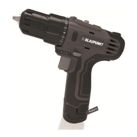 Blaupunkt cordless best sale drill 10.8 v