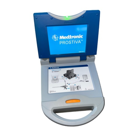 Medtronic ProstivaRF Therapy 8930 Bedienungsanleitung