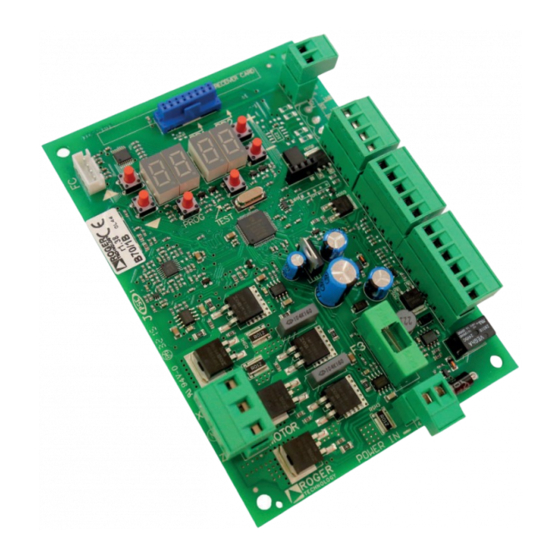 Roger Technology B70/1B Anweisungen Und Hinweise Für Den Installateur