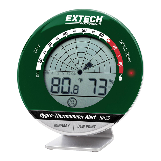 Extech Instruments RH35 Benutzerhandbuch