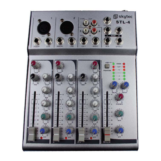 Skytec 172.570 STL-4 Gebrauchsanweisung