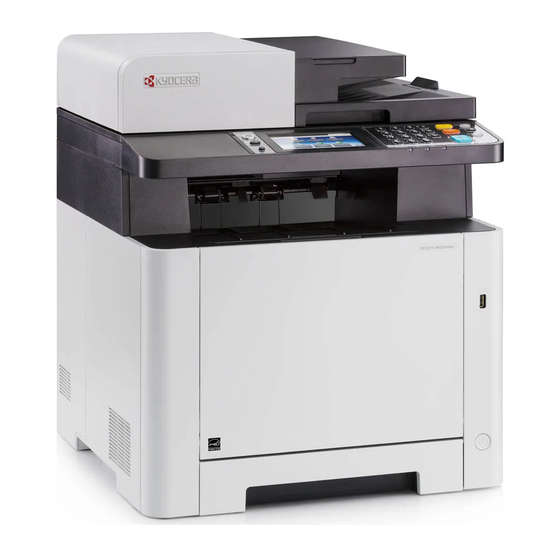 Kyocera ECOSYS M5526cdn Kurzanleitung