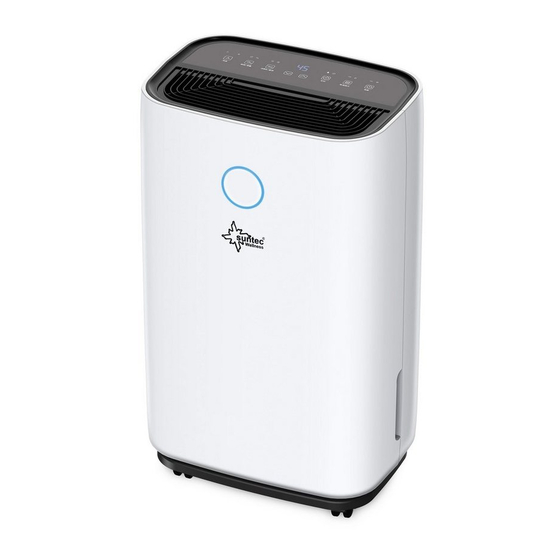 Suntec Wellness KLIMATRONIC DryFix 20 MAX Bedienungsanleitung