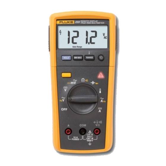 Fluke 233 Einleitungshandbuch
