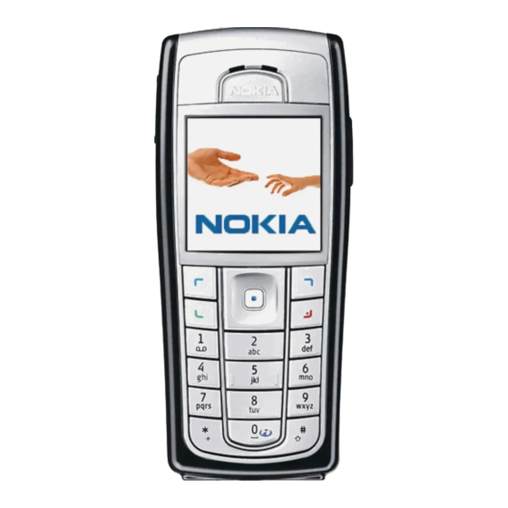 Nokia 6230i Bedienungsanleitung